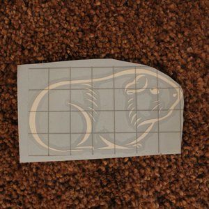 Guinea Pig/ Cavy Decal